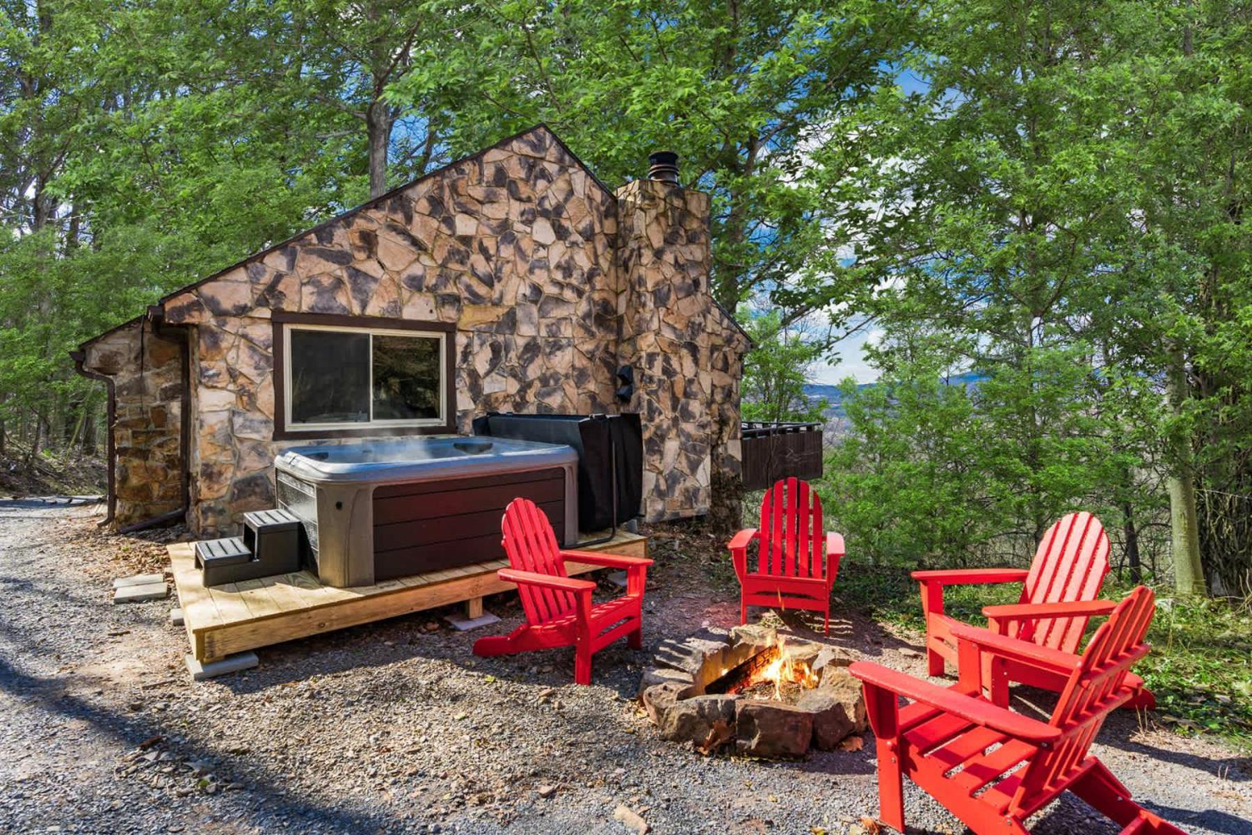 Amazing Views, Hot Tub, Fire Pit, Deck & Fireplace 인우드 외부 사진